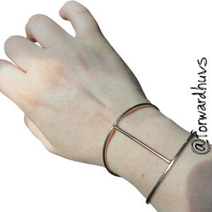 Bundle Sale 3 for $15 | Gold Tone Metal Cuff Bracelet – Modern Design